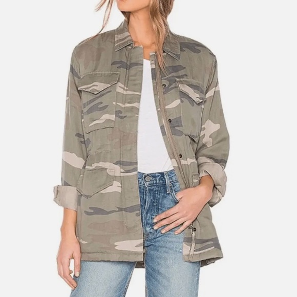 Rails Whitaker Sage Camo Utility Jacket with Lining Size Large - Picture 1 of 16